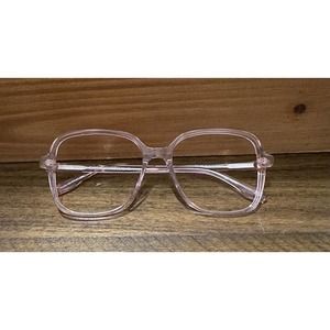 Womens Acetate, Pink Prescription Eyeglass Frames + Case (55-17-142)